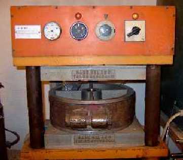 Vulkanisierpresse